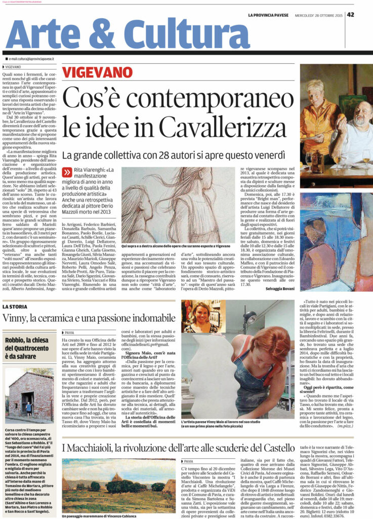 Articolo su Arte e Cultura