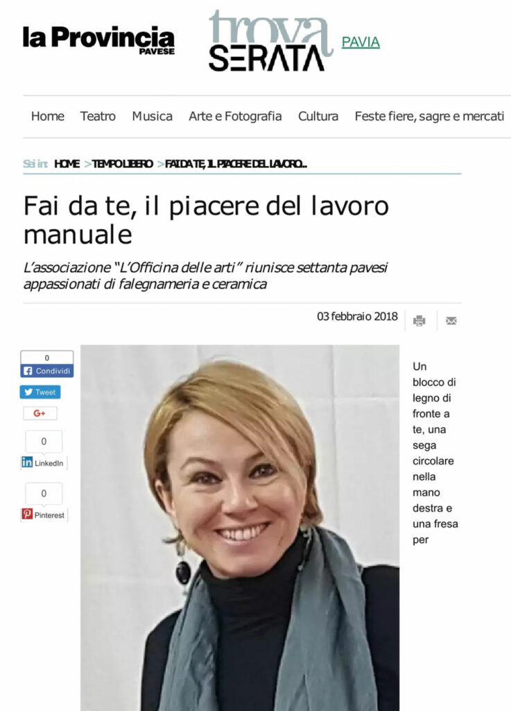 Articolo di Vinny Maio su La Provincia